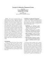 Tài liệu Concepts in Configuration Management Systems pptx