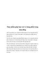 Tài liệu Thực phẩm giúp bạn vui vẻ, hưng phấn trong mùa đông pptx