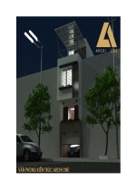 Tài liệu Nhà phố nhỏ trên diện tích 3,5 x 12,5m, có gara pdf
