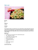 Tài liệu Nộm xoài doc
