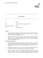 Tài liệu FINAL NOTICE UBS AG ppt