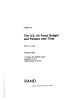 Tài liệu The U.s. Air Force Budget And Posture Over Time docx