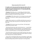 Những thực phẩm bồi bổ trí não