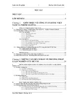 xây dựng và phát triển hệ thống thông tin quản lý truy vấn và kết xuất báo cáo