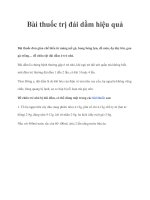 Tài liệu Bài thuốc trị đái dầm hiệu quả potx