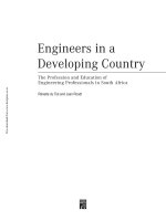 Tài liệu Engineers in a Developing Country doc