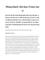 Tài liệu Phòng khách: Khi thực tế khác bản vẽ potx