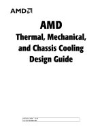 Tài liệu AMD Thermal, Mechanical, and Chassis Cooling Design Guide docx