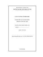 logic mô tả và ứng dụng trong cơ sở dữ liệu