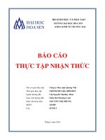 Công ty May mặc Quảng Việt - ĐH Hoa Sen
