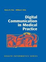 Tài liệu Digital Communication in Medical Practice pdf