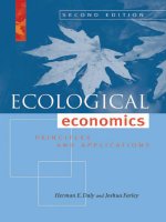 Tài liệu Ecological Economics docx