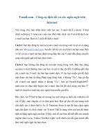 Tài liệu T-mail.com - Công cụ dịch tất cả các ngôn ngữ trên Internet ppt