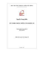 Mã turbo trong thông tin di động 3g