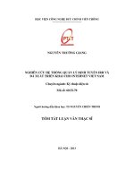 Nghiên cứu hệ thống quản lý định tuyến IRR và đề xuất triển khai cho internet việt nam