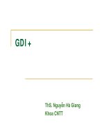 Tài liệu GDI+ - ThS. Nguyễn Hà Giang doc