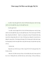 Tài liệu Tâm trạng Chí Phèo sau khi gặp Thị Nở ppt