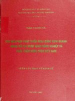 các giải pháp phát triển hoạt động kinh doanh ngoại hối tại ngân hàng nông nghiệp và phát triển nông thôn việt nam