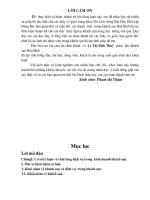 thực trang, giải pháp nhằm giữ vững và nâng cao chất lượng  dịch vụ tại khách sạn hoà bình