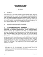 Tài liệu Bond markets and banks in emerging economies docx