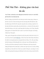 Tài liệu Phố Nhà Thờ – Không gian văn hoá đa sắc pdf