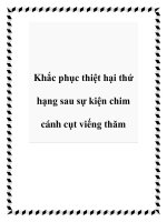 Tài liệu .Sau đây là 6 bước cần làm ngay kẻo trễ pdf