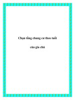 Tài liệu Chọn tầng chung cư theo tuổi của gia chủ pptx