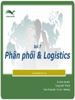 Tài liệu Phân phối & Logistics doc