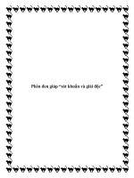 Tài liệu Phèn đen giúp “sát khuẩn và giải độc” pptx