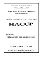 HACCP SEAFOOD MIX