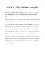 Tài liệu Mộc nhĩ chống lão hóa và ung thư ppt