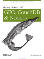 Tài liệu Getting Started with GEO, CouchDB, and Node.js pdf