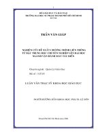 nghiên cứu đề xuất chương trình liên thông từ bậc trung học chuyên nghiệp lên đại học ngành vận hành máy tàu biển