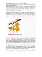 Tài liệu Sự tăng trưởng mạnh của quảng cáo Google tại Việt Nam pptx