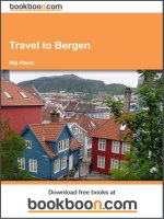 Tài liệu Travel to Bergen ppt