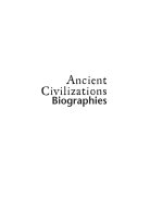 Tài liệu Ancient Civilizations Biographies pptx