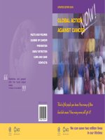 Tài liệu FACTS AND FIGURES CAUSES OF CANCER PREVENTION EARLY DETECTION CURE AND CARE CONTACTS docx