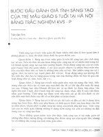 Tài liệu Báo cáo 