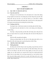 diễn biến chất lượng nước mặt và những nguyên nhân làm thay đổi chất lượng nước trong hệ thống