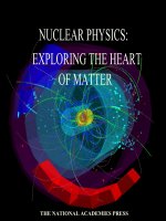 Tài liệu NUCLEAR PHYSICS: EXPLORING THE HEART OF MATTER ppt