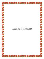 Tài liệu Tất cả ca dao chủ đề chợ búa ppt