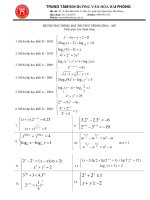 Tài liệu ĐỀ THI TUYỂN SINH ĐẠI HỌC NĂM 2013 MÔN: toán HỌC docx