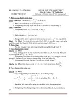 Tài liệu Đề Thi Tốt Nghiệp Toán 2013 - Phần 6 - Đề 5 doc