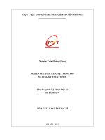 Nghiên cứu tính năng hệ thống ROF sử dụng kỹ thuật OFDM