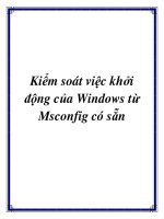 Tài liệu Kiểm soát việc khởi động của Windows từ Msconfig có sẵn pot