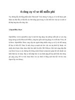 Tài liệu 4 công cụ vẽ sơ đồ miễn phía pptx