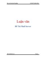 Tài liệu Đề Tài Mail Server ppt