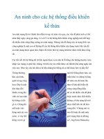 Tài liệu An ninh cho các hệ thống điều khiển kế thừa doc