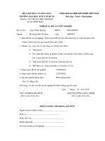 tính toán thiết kế bãi chôn lấp hợp vệ sinh ở huyện cần giuộc, tỉnh long an quy hoạch đến năm 2020