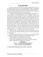 thực trạng những vấn đề môi trường nổi cộm của việt nam